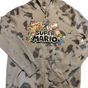 Super Mario Bros Hoodie Sz M